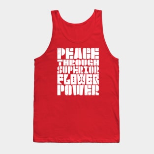 FLOWER POWER (happy) Tank Top